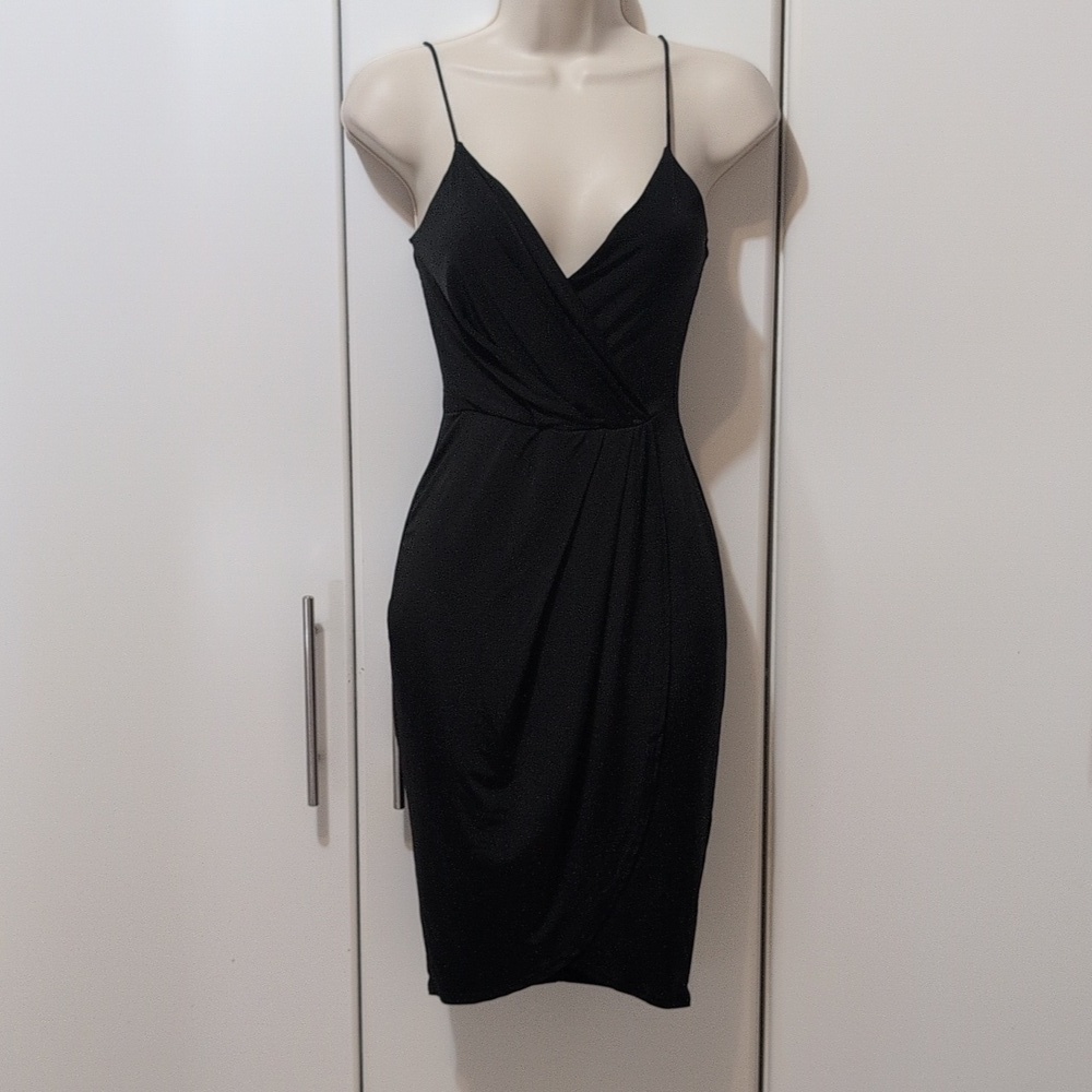 Mezzanine Formal/ Casual Classic Strap long Black Dress Size Small